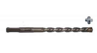 Betonfúró, ABRABORO, SDS Plus, négyélű, 10 x 310/250 mm
