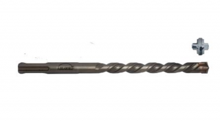 Betonfúró, ABRABORO, SDS Plus, négyélű, 8 x 210/150 mm
