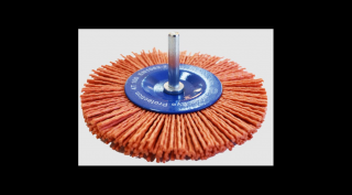 Csapos körkefe, ABRABORO, nylon, 100 x 6 mm
