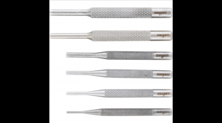 Csapszegkiütő készlet, KENNEDY, 6 részes, 2,4-6,4 mm