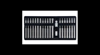 Csavarbehajtó bit készlet, YATO, torx, imbusz, 40 részes