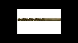 Csigafúró, rövidhornyú, HSSCo5, 3,5 mm