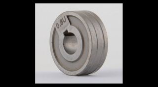 Huzaltoló görgő, IWELD, MIG, U, 30 x 10 x 10 mm, 0,8-1,0 huzalhoz
