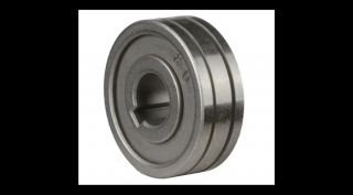 Huzaltoló görgő, IWELD, MIG, V, 30 x 10 x 10 mm, 0,8-1,0 mm huzalhoz