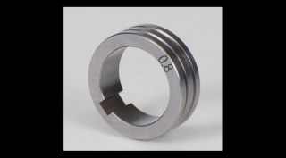 Huzaltoló görgő, IWELD, MIG, V, 30 x 22 x 10 mm, 0,6-0,8 mm huzalhoz
