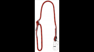 Kikötőkötél munkaövhöz, CADO, körszövött, karabínerrel, 12 mm, 2 m