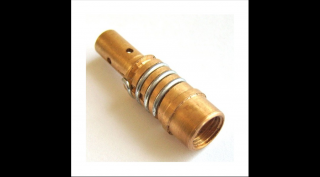 Közdarab, IWELD/BINZEL, MB 15 AK, MIG, M8 x 1 mm, balmenetes