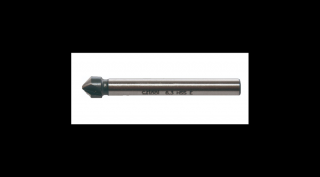 Kúpsüllyesztő, BUCOVICE TOOLS, hengeresszárú, háromélű, 90°, HSSE, 20,5 mm