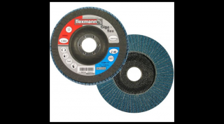 Lameller, FLEXMANN, Gigaflex, inox, 125 x 22,2 mm, P40