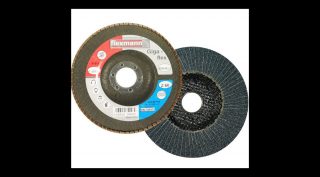 Lameller, FLEXMANN, Gigaflex, inox, 125 x 22,2 mm, P60
