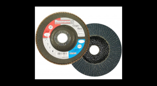 Lameller, FLEXMANN, Gigaflex, inox, 125 x 22,2 mm, P80