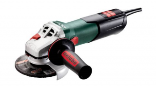 Sarokcsiszológép, METABO, WEV, fordulatszámszabályzós, 125 mm, 1100 W