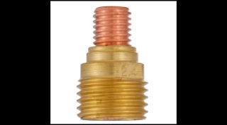 Szorítópatronház AWI hegesztőpisztolyhoz, IWELD, SR9/20, gázlencsés, 2,4 mm