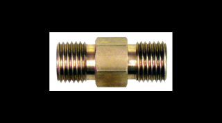 Tömlőtoldó, GCE, G3/8"-G3/8", balmenetes