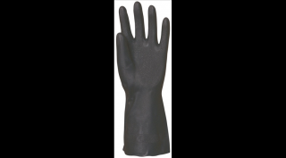 Védőkesztyű, 5311, neoprén, vegyszerálló, érdes, fekete, 32 cm / 0,7 m, 11