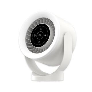 Asztali ventilátor, falra szerelhető USB újratölthető mini ventilátor (barack)