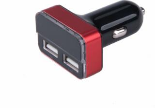 Autós töltő szivargyújtós /dupla USB, 1,0A+3,4A/ 37W (42084)