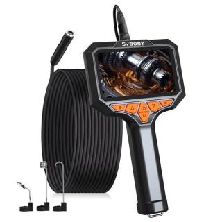 Endoszkóp kamera kézi, 4,3” HD kijelző, 8mm, 5 méter (SM501)