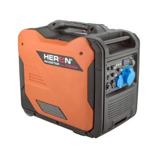 Heron benzinmotoros áramfejlesztő, aggregátor csendes üzemű, 5,0 kVA, 230V, 1 fázisú, inverteres (8896227)