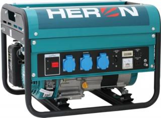 HERON Benzinmotoros áramfejlesztő max_2300VA egyfázisú EGM-25 AVR (8896111)