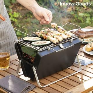 InnovaGoods hordozható, összehajtható faszenes grillező HANDY·Q