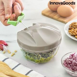 InnovaGoods kézi mini aprító húzózsinórral (SPINOP)