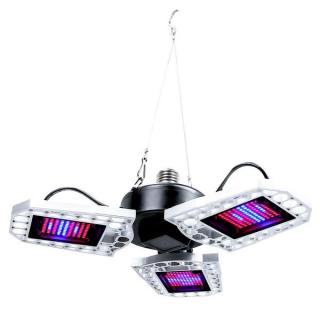 Növénynevelő LED lámpa, 240 LED, piros-kék fény, E27 foglalat