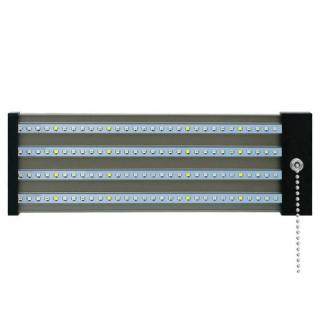 Növénynevelő LED lámpa teljes spektrumú, négysoros, 30 cm