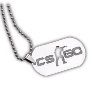 Acél Counter Strike CS GO nyaklánc