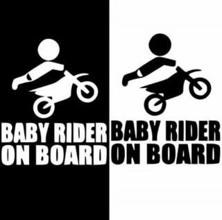 Baby Rider On Board matrica