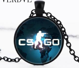 Counter Strike CS GO üveges nyaklánc