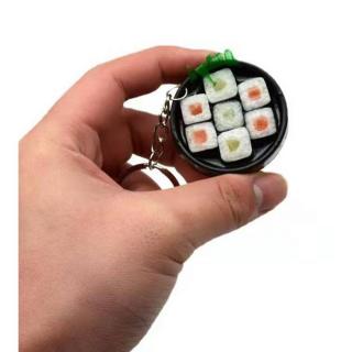 Sushi kulcstartó