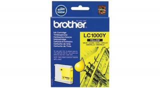 Brother LC1000 sárga eredeti tintapatron