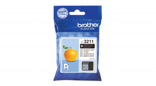 Brother LC3211 fekete eredeti tintapatron