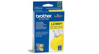 Brother LC980 sárga eredeti tintapatron