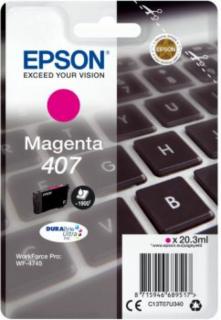 Epson T07U3 (407) magenta eredeti tintapatron