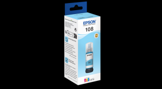 Epson T09C5 (108) világoskék eredeti tinta