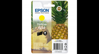 Epson T10G4 (604) sárga eredeti tintapatron
