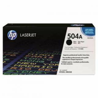 HP CE250A (504A) fekete eredeti toner