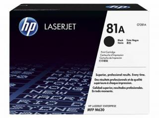 HP CF281A (81A) fekete eredeti toner