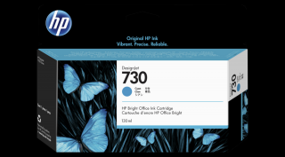 HP P2V68A No.730 kék eredeti tintapatron