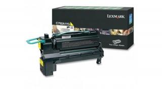 Lexmark [C792,X792] C792A1YG sárga eredeti toner