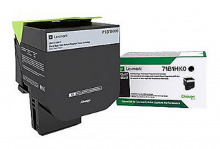 Lexmark CS417 fekete eredeti toner