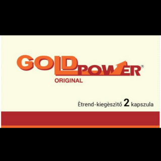 GOLD POWER ORIGINAL - 2 db potencianövelő