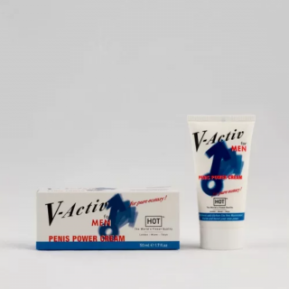 HOT V-Activ penis power cream for men 50 ml