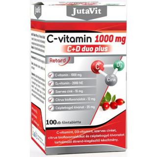 JutaVit C-1000 mg C+D Duo Plus - 100 db