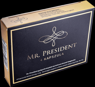 MR. PRESIDENT - 4 db potencianövelő