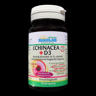 NutriLAB Echinacea + D3 vitamin vega 30X