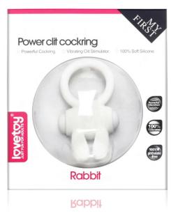 Power Clit Cockring White