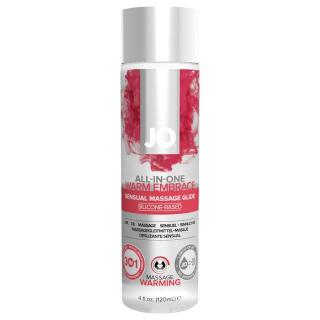 System JO All-in-one - melegítő síkosító  masszázsgél (120ml)